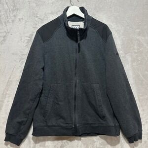 Viktos Navarone Fleece Jacket Mens Large Gray Full Zip Tactical Outdoor Coat